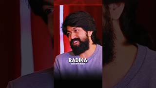 How Much Yash Love🔥❤️ Radhika Pandit | Yash Interview