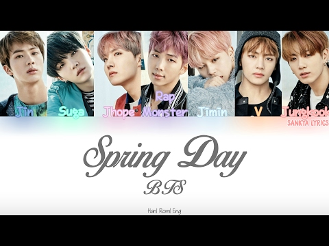 BTS(방탄소년단)- Spring Day (봄날) (Color Coded) (HAN/ROM/ENG) Lyrics