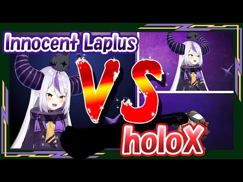 Laplus of the past vs. Laplus of the present(with holoX)[ENG SUB/hololive]