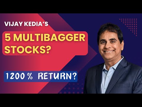 Vijay Kedia's 5 Multibagger Stocks? | Tamil | 1200% Return? | @CTA100