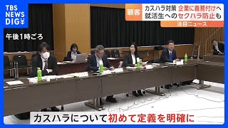 「カスハラ」対策を企業に義務付け　初めて定義を明確化　厚労省審議会が報告書取りまとめ｜TBS NEWS DIG