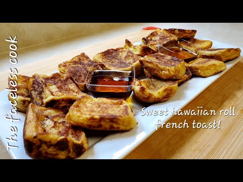 Hawaiian sweet roll French toast