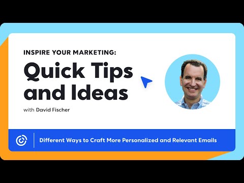 Different Ways to Craft More Personalized and Relevant Emails | Constant Contact