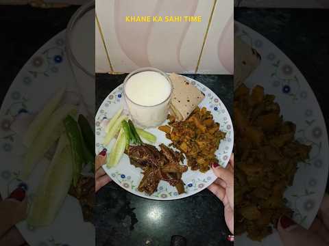 KHANA KHANE KA SAHI TIME #food #health #healthyliving