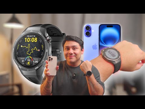 iPhone 16 con Huawei Watch GT5 Pro  ¿PIERDE FUNCIONES?