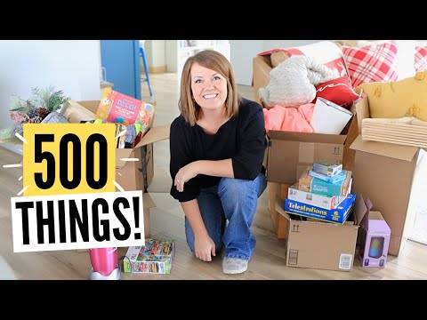 500 Things to Declutter for More Peace, LESS Stress