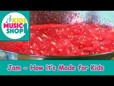 Raspberry Jam - How it's made for kids