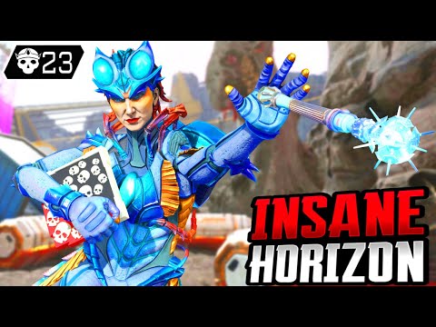 INSANE HORIZON 23 KILLS IN EPIC GAME (Apex Legends Gameplay)