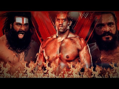 roman reigns vs khali roman reigns vs veer mahan roman reigns vs sanga roman reigns  wwe full match