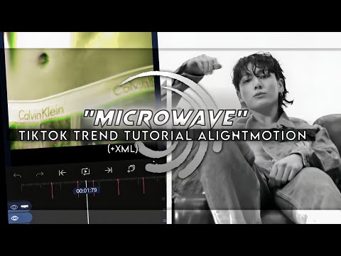 'Microwave ' Tiktok Trend Alight motion Editing Tutorial #tiktoktrend #kpopedit #fyp