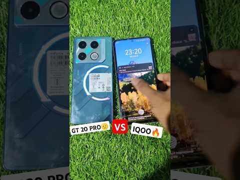 Infinix gt 20 pro vs iqoo speed test BGMI opening test