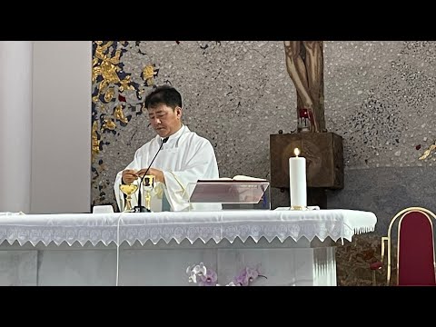 동유럽 성지순례 아홉번째날 미사 in 보스니아(Bosnia and Herzegovina) 티할리나  성당 ‘Ave Maria' 中