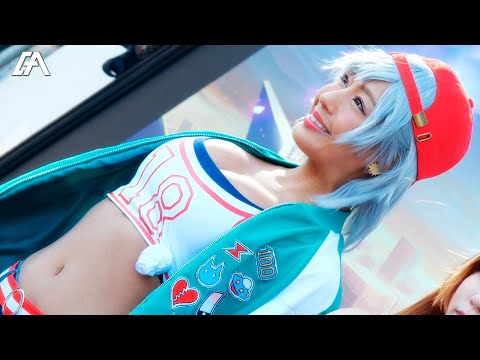 コミックマーケット97 / コスプレ / ガール・カフェ・ガン / 火将ロシエル / くろねこ / 橋本梨菜 / 立花繭子* / コミケ97 / - Comic Market 97 Cosplay -