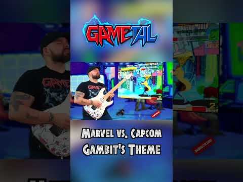 Theme of Gambit (Marvel vs. Capcom) - GaMetal (Short Ver) #marvelvscapcom #capcom #gambit #xmen #vgm