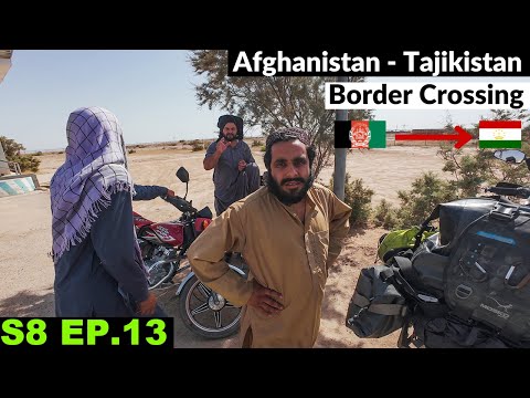 Crossing into Tajikistan 🇹🇯 From Afghanistan🇦🇫  S8 EP.13 | Pakistan to Japan Motorcycle Tour