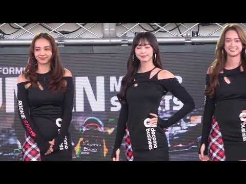 2024 SUPER FORMULA Rd.6/7 FUJI RQ03 #14 太田麻美 林紗久羅 瀬野ユリエ 初澤彩花 ルーキープリティー 日曜日レースクイーンステージ 4K