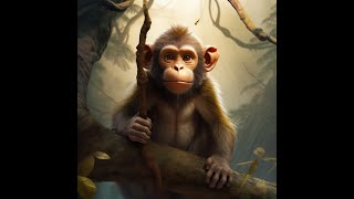 The Mischievous Monkey's Enchanted Journey | A Magical Tale Story | Mischievous Monkey |Monkey