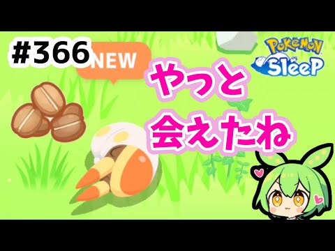 【睡眠リサーチ】＃366『小ピックアップがようやく効いてきた!?』【ポケモンスリープ/pokemon sleep】【無課金ゴプラ勢】【ゆっくり実況ずんだもん】