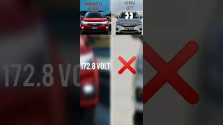 Honda City vs Honda City Hybrid 2023.