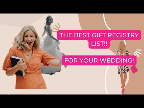 My Top 10 Wedding Registry Gift Items