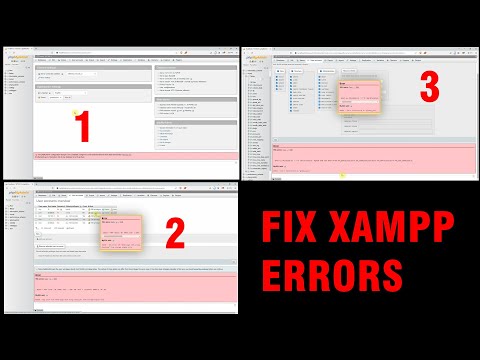 FIX XAMPP ERRORs: phpmyadmin configuration storage has been deactivated, #1030 Got error 176, #1032