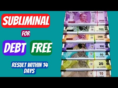 Debt Free Subliminal | Debt Free Life  | How to Become Debt Free