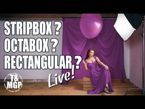 Octabox, Stripbox or Rectangle Softbox | LIVE with Gavin Hoey