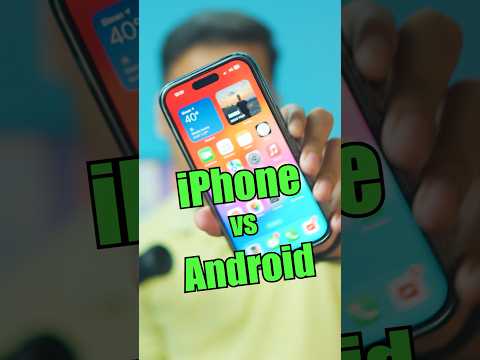 iPhone vs Android who is Better? #shorts #ytshorts #shortvideo #trending #viral