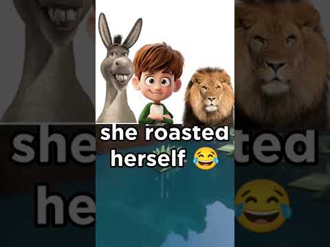 She roasted herself 😂🤣BTS Hater Roast | Daniel Gamerz #shorts #roast #youtubeshorts #trending