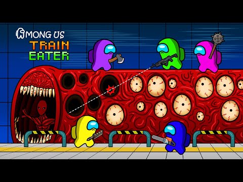 🔴[LIVE]🔴어몽어스 | Top AMONG US vs All Boss TRAIN EATER in POPPY PLAYTIME CHAPTER 3 | Among Us Animation