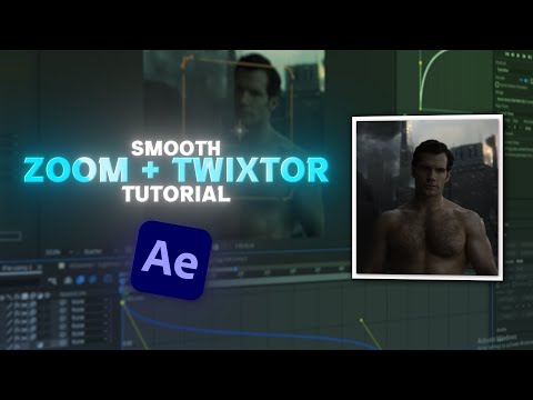 Smooth Zooms + Twixtor Tutorial | After Effects