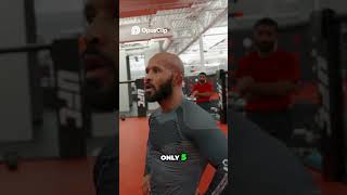 DJ Exposes Anderson Silva's SECRET to Khabib Nurmagomedov #shorts