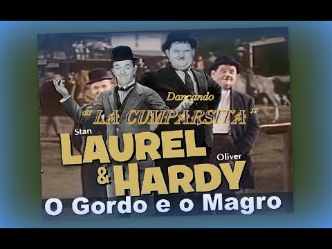 Laurel & Hardy - (O Gordo e o Magro dançando tango)