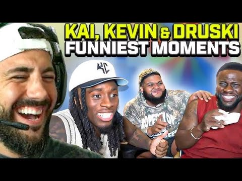 Kevin Hart & Druski Destroying Kai Cenat’s House! (Funniest Moments)