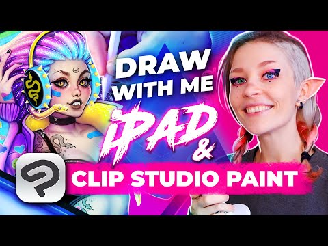 Clip Studio Paint on iPad✏️ Review + Tutorial