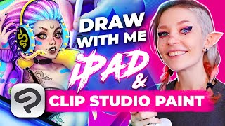 Clip Studio Paint on iPad✏️ Review + Tutorial