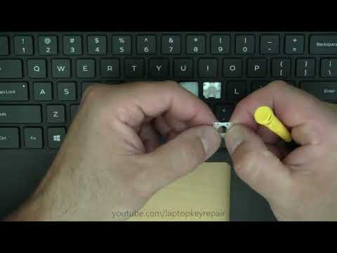 Dell Precision 5540 Laptop How to Key Cap Repair