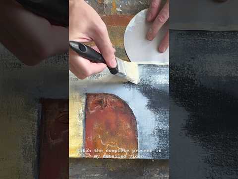 TRANSFORM YOUR CANVASES WITH A UNIQUE TWIST #arthacks #arttricks #acrylicpainting #art #artshorts