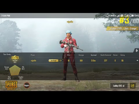 full rush gameplay with heavy kills pubg mobile by vijju