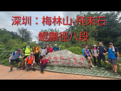 深圳：梅林山-飛來石梅林水庫 鯤鵬徑八段 一號橋 梅林徒步綫 銀湖山徒步綫 翰嶺社區