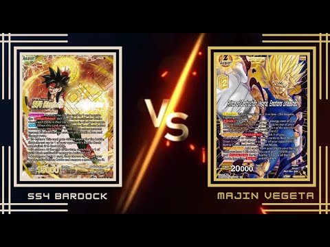 Prismatic Bardock vs Majin Vegeta : Set 22 DBS Locals