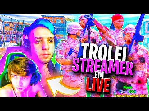 TROLLANDO OS STRIAMERS  em LIVE NO GTA RP!!