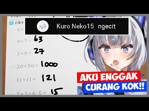 Penonton gk percaya Zeta secepat ini ngerjain matematika!!