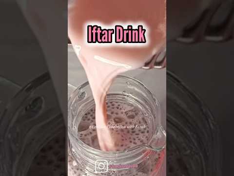 Refreshing Iftar Drink Recipe😋#iftardrink #refreshingdrink #shortfeed2024 #viralshort #ytshort