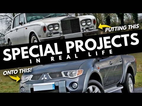 Building a DAKAR Rolls Royce! | Silver Shadow x Mitsubishi L200 4x4 Project | High Roller Part 1