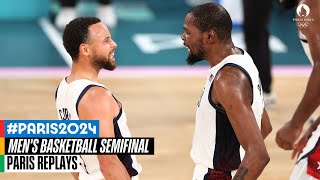 🇺🇸 USA vs. Serbia 🇷🇸 | Men's basketball FULL Semifinal! | Paris Replays