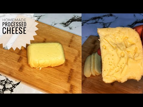 Homemade Processed Cheese | How to make Processed Cheese at home | Cheese recipe | Paradise Feast