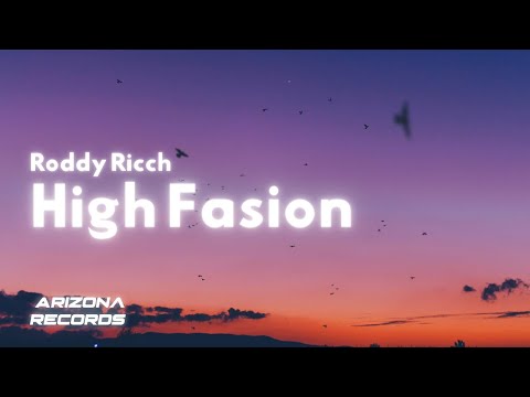 High Fashion - Roddy Ricch (Clean - Lyrics)