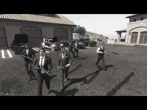 GTA Online - Killer Clowns Crew Mafia and Drift Car Meet