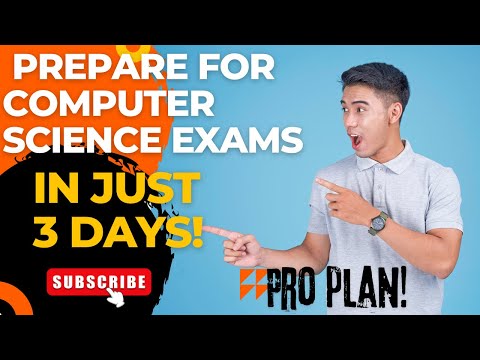 prepare for exams in just 3 days|last minute preparation #exam#CS#studytips